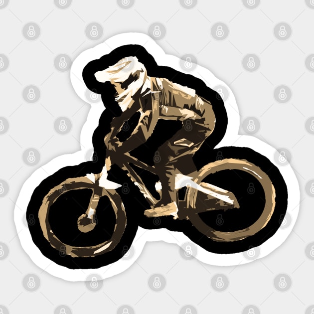 mtb downhill Sticker by rickylabellevie